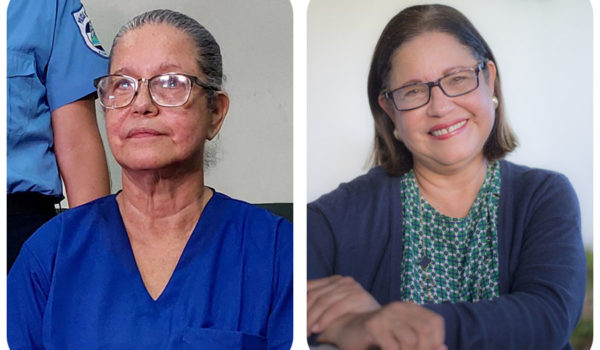 Hijos de presa política Violeta Granera: «Es una mujer de más de 70 años, golpeada físicamente por las malas condiciones en que se encuentra»