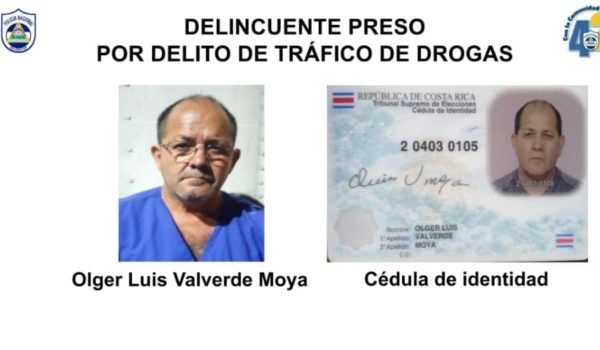 Furgonero tico capturado en frontera con Honduras iba cargado de cocaína, según la Policía