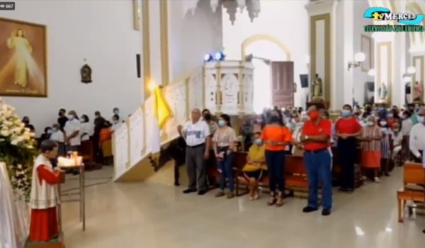Matagalpinos celebran con discreción a la Virgen de la Merced, con su obispo Álvarez secuestrado