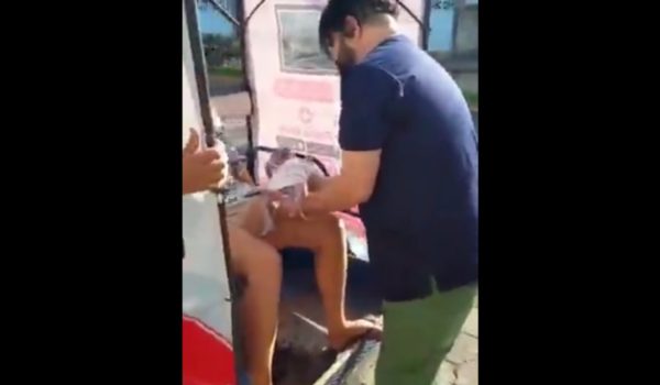 ¡Parto a bordo! Joven chinandegana da a luz en un triciclo