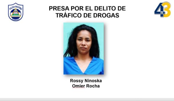 Capturan en Bluefields a mujer que guardaba cinco kilos de cocaína con la leyenda «calle 13»