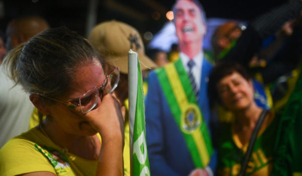 Bolsonaro sin pronunciarse tras varias horas de conocerse el resultado de las elecciones en Brasil