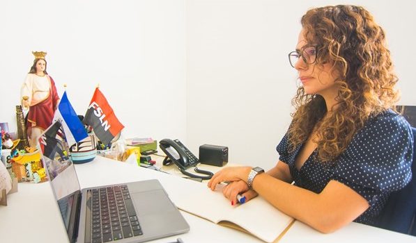 Idania Castillo, exnuera de los Ortega Murillo que controla la Cinemateca Nacional