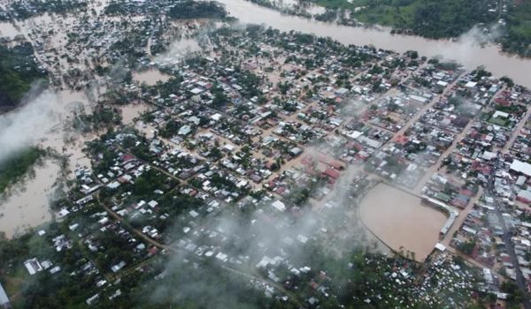 El Rama, un pueblo bajo el agua tras el paso de Julia por Nicaragua