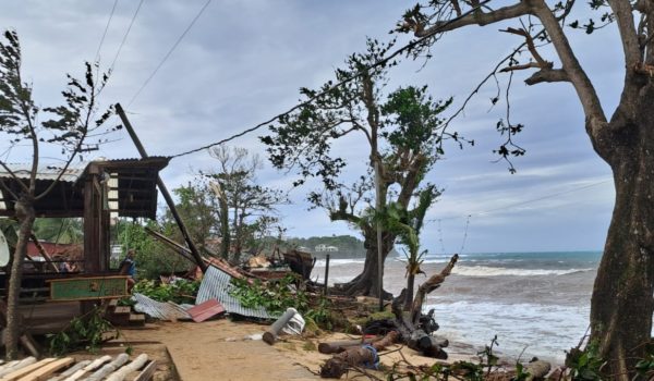 Los daños que dejó Julia en Nicaragua