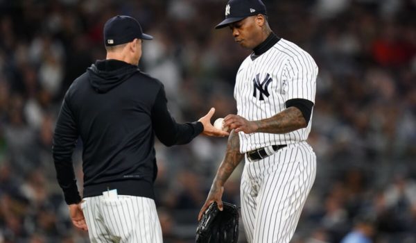 Sacan a Aroldis Chapman del roster de los Yanquis, ¿cerrará Jonathan Loáisiga?