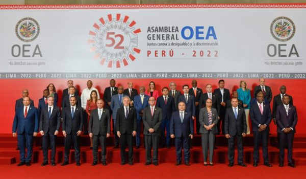 Asamblea General de la OEA: Cancilleres piden a Ortega cese violación de derechos humanos. Canadá lo culpa de crisis migratoria