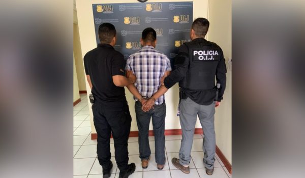 Prisión preventiva para nicaragüense acusado de secuestrar a un estadounidense en Costa Rica