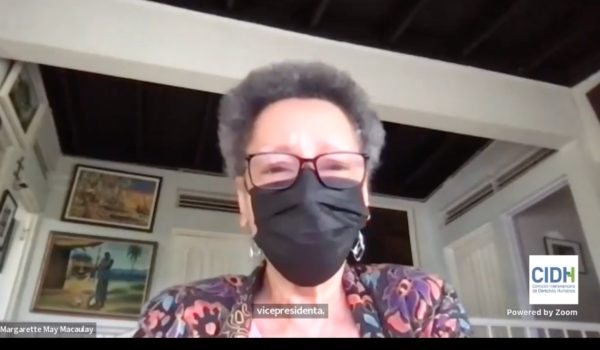 Cierre de ONG y despojo de sus bienes en Nicaragua constituye un acto ilegal, dice comisionada de la CIDH, Margarette Macualay