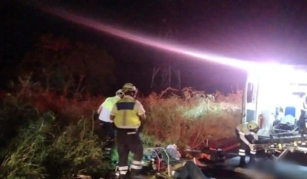 México apoyará la repatriación de los cinco migrantes que murieron en accidente de tránsito
