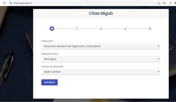 Dirección de Migración exige hacer citas en línea para atender en oficinas de Managua