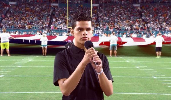 Silvio Plata, el joven nicaragüense que no permite que la ceguera empañe sus sueños