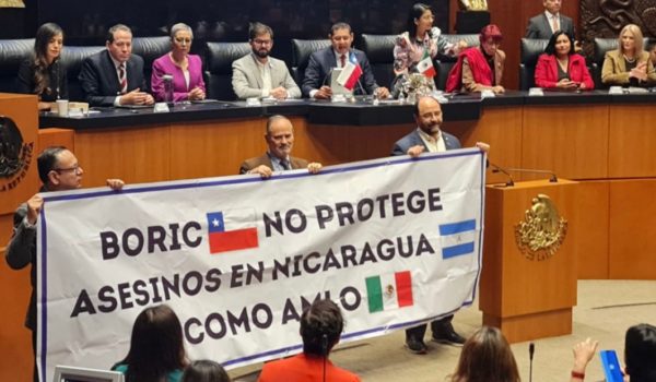 Gabriel Boric en el Senado de México: «No podemos mirar para el lado ante los presos políticos en Nicaragua»