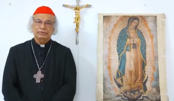 Cardenal Leopoldo Brenes pide invocar la protección de la Virgen de Guadalupe