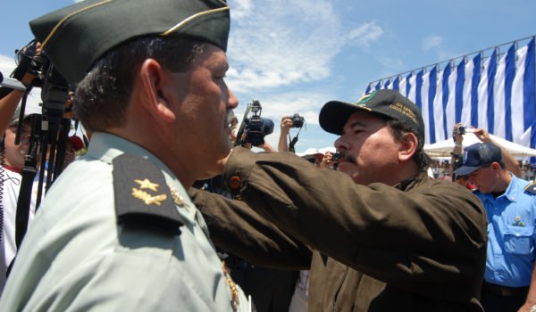 El círculo militar de Daniel Ortega