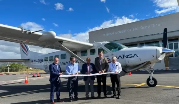 Aerolínea Sansa llega a Nicaragua activando vuelo directo desde Costa Rica 