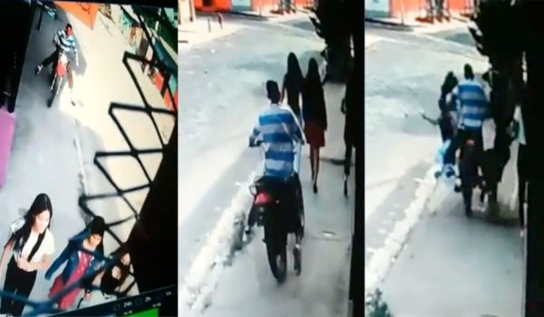 Motorizado que arrolló en acera a adolescentes queda en libertad