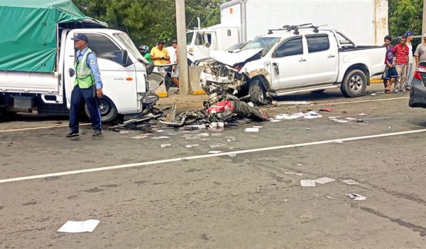 Gestor de cobranza fallece en accidente de tránsito en la Carretera Panamericana Norte