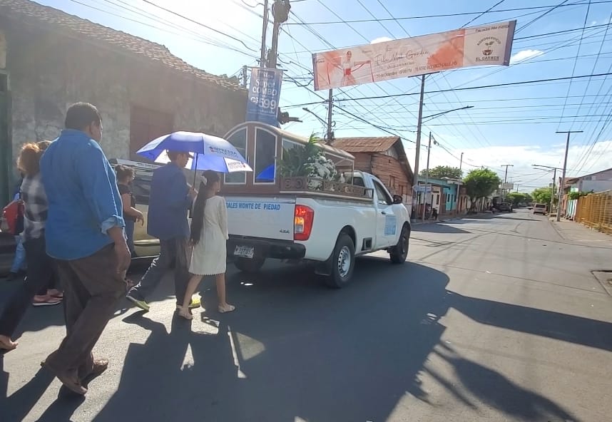 Reyna Tórrez Altamirano recibió cristiana sepultura en su natal Chinandega. LA PRENSA/Cortesía..
