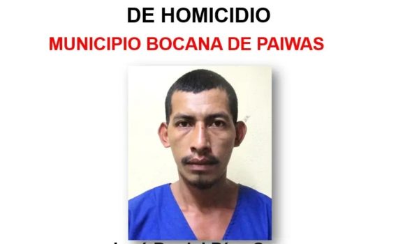 Apresan a sujeto que mató a vecina por rencillas en Bocana de Paiwas