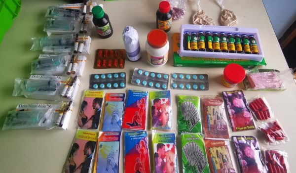 Decomisan productos esotéricos nicas en Costa Rica