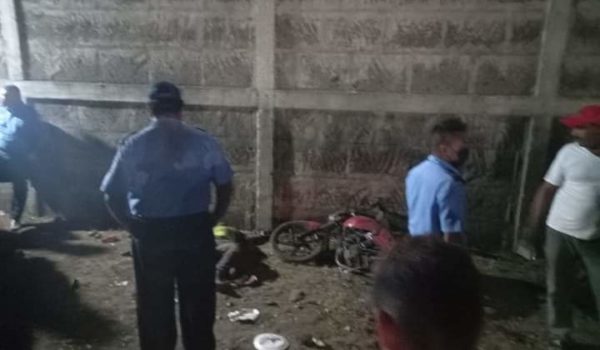 Conductor ebrio arrolla y mata a bombero y dos comerciantes ambulantes en fiestas patronales de Tipitapa