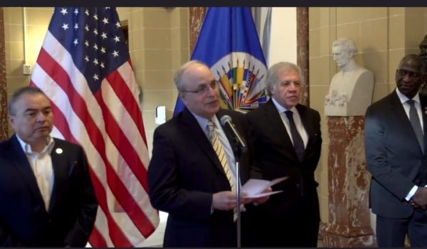 Estados Unidos pide a la OEA mantener presión sobre Nicaragua
