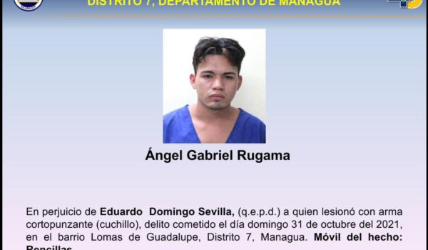 Padre e hijo a juicio por crimen en el barrio Lomas de Guadalupe en Managua