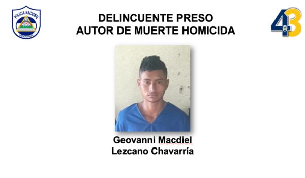 Policía esclarece crimen de adolescente macheteado