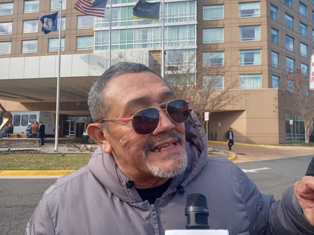 Marlon Sáenz, el "chino Enoc", en Estados Unidos. LA PRENSA