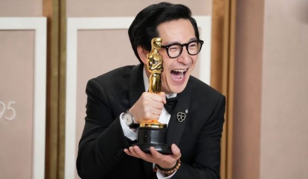 Getty Images Ke Huy Quan es la primera persona de origen vietnamita en ganar un Oscar.