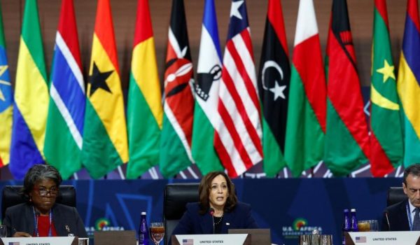 Reuters La vicepresidenta Kamala Harris fue anfitriona de varias sesiones durante la cumbre EE.UU.-África, el pasado diciembre en Washington.