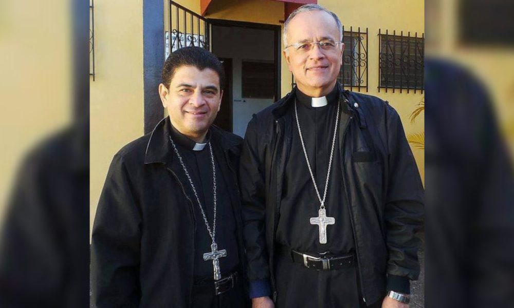 monseñor Rolando Álvarez y monseñor Silvio Báez