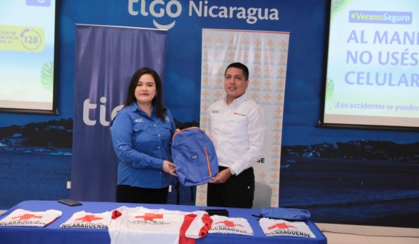 Tigo apoya Plan Verano 2023 de Cruz Roja Nicaragüense