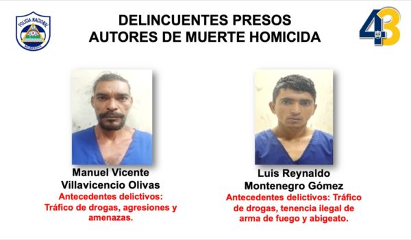 Dos acusados por asesinar a un hombre cuando socorría a sus hijos en Ocotal
