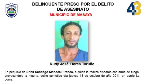 Al banquillo de los acusados por asesinato acontecido hace 11 años en Masaya