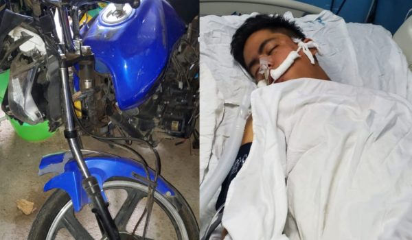 El contador que está postrado en una cama tras sufrir accidente de tránsito al huir de ladrones
