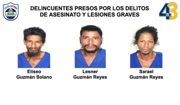 Dos hermanos y un primo, presos por ataque sangriento contra dos mujeres en El Castillo