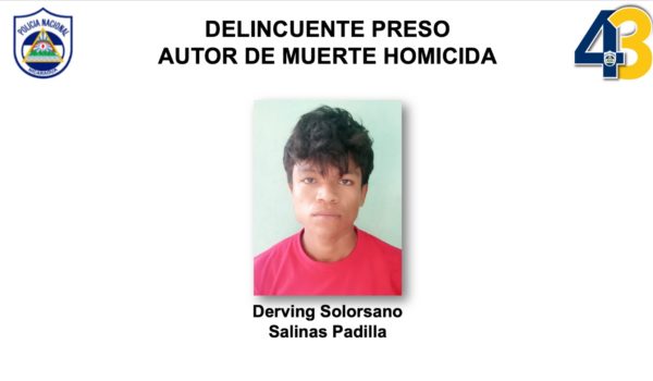 Policía presenta a sospechoso del crimen de señora con discapacidad en Waspam
