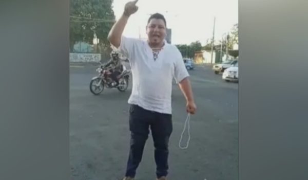 Pedro Gutiérrez, el hombre que se atrevió a hacer un piquete exprés en Managua y de quien ahora su familia no tiene información oficial
