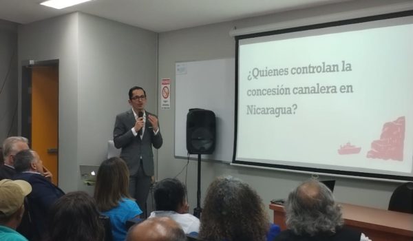 «Ruta mafiosa. ¿Quiénes controlan la concesión canalera en Nicaragua?» Presentan libro sobre el fallido canal