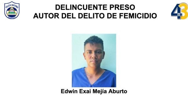 Policía captura en San Juan del Sur a femicida de Tipitapa