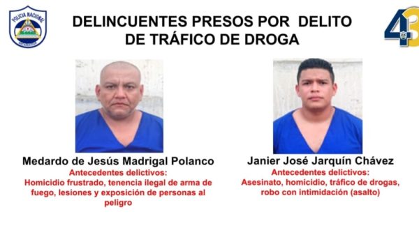 Policía orteguista incauta nueve millones de dólares en cocaína