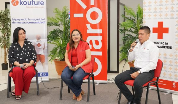 Claro se une a Cruz Roja Nicaragüense en este verano 2023