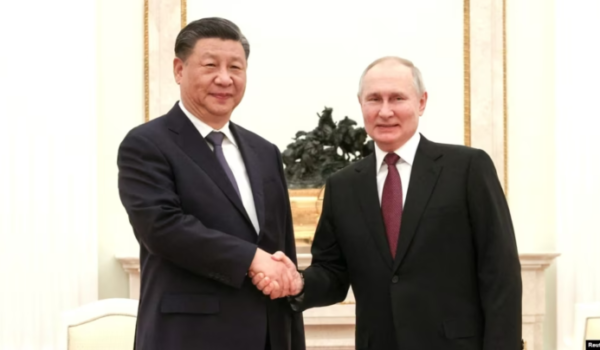 Xi Jinping, Vladimir Putin. China, Rusia