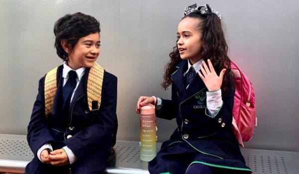 Marcos González / BBC Alexis y Mikella son dos de los alumnos del Centro de Atención al Talento (CEDAT).