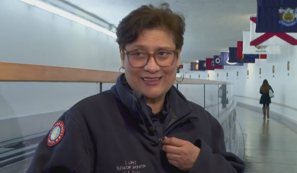 La nicaragüense que trabaja como conductora de tren en el Capitolio de Estados Unidos