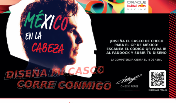 Checo Pérez invita a sus fans a diseñar su casco para el GP de México