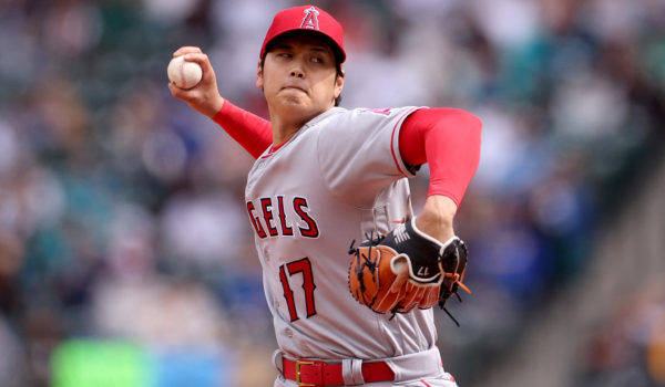 Ohtani se repuso a mal inicio y logra su primera victoria de la temporada