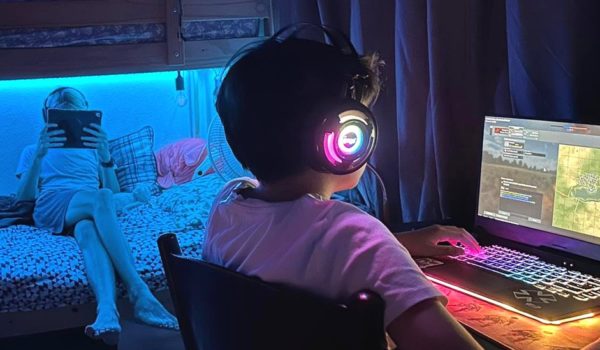 NAra ward Como muchos niños, los hijos de Nara Ward adoran los videojuegos.
